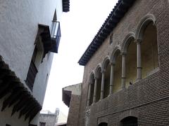 Poble Espanyol Barcelona Bajada de Cervantes barri aragonès