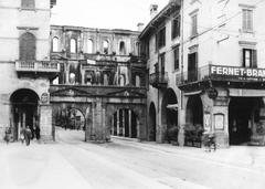 Porta dei Borsari in Verona, Italy