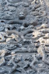 Confucius Temple in Beijing with traditional Chinese architecture