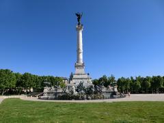 Column on Place des Quinconces in Bordeaux