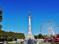 Girondins Monument in Bordeaux, France