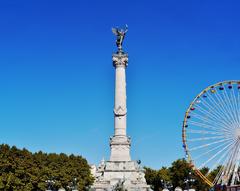 Girondins Monument in Bordeaux, France