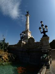 Monument à la mémoire des Girondins in Bordeaux, France