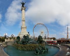 Ferris wheel at Foire aux Plaisirs, Place des Quinconces, Bordeaux