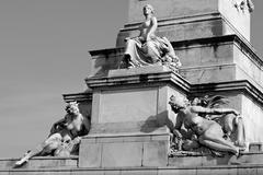 Monument aux Girondins in Bordeaux, France