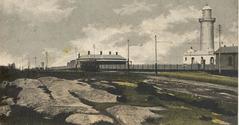 historic view of Macquarie Lighthouse