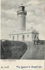 historic view of Macquarie Lighthouse