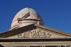 Tympanum of La Vieille Charité in Marseille