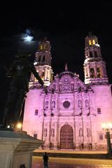 Cathedral of Chihuahua at night