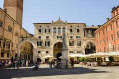 Piazza dei Signori in Verona, Italy