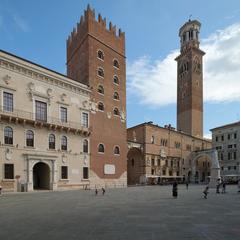 Piazza dei Signori square in Verona, Italy