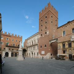 Piazza dei Signori in Verona, Italy