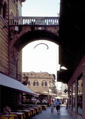 Arco della Costa from Piazza dei Signori in Verona