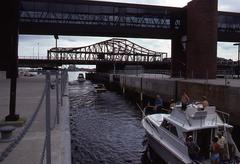 Charles River Dam locks, 1981