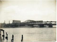 Charlestown Bridge in Boston, captured on June 3, 1901