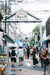 Yanaka Ginza shopping street in Tokyo