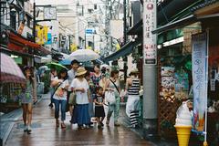 Yanaka Ginza shopping street in Tokyo