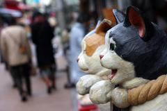 Yanaka Ginza shopping street in Tokyo, Japan