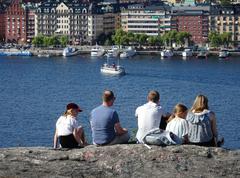 Skinnarviksberget in July 2018