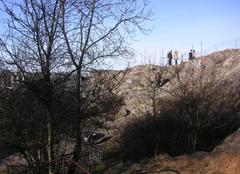 Partial view of Skinnarviksberget, Stockholm, Sweden