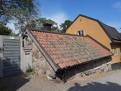 Historic house near Skinnarviksberget in Södermalm