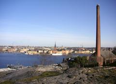 View from Skinnarviksberget in Hornstull, Södermalm, Stockholm