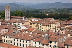 Lucca seen from Torre Guinigi