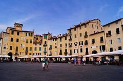 Lucca city monument in Italy