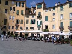 Panoramic view of 55100 Lucca in the Province of Lucca, Italy