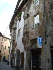 Roman Amphitheatre in Lucca exterior