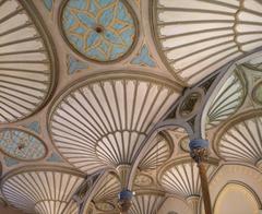 Chapel of Our Lady of Sacred Heart Convent curved ceiling details