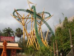 Cheetah Hunt roller coaster at Busch Gardens Tampa Bay