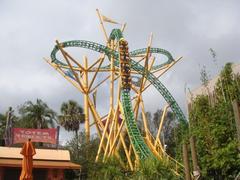 Cheetah Hunt roller coaster at Busch Gardens Tampa