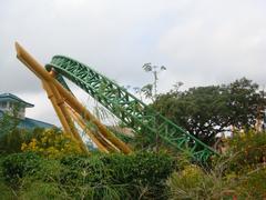 Cheetah Hunt roller coaster at Busch Gardens Tampa