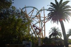 Cheetah Hunt roller coaster at Busch Gardens Tampa in 2012