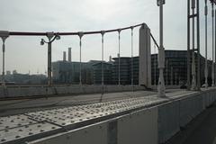 Chelsea Bridge over the River Thames in London