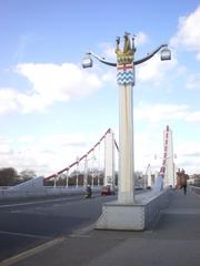 Chelsea Bridge over the River Thames