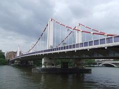 Chelsea Bridge over the River Thames