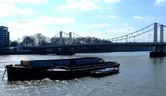 Barges on the Thames