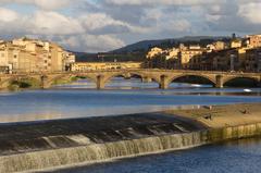 Arno River in Florence in May 2017