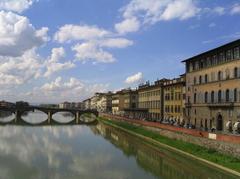 Arno river in Florence, Italy