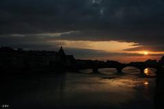 Florence cityscape at -2EV for HDR sequence