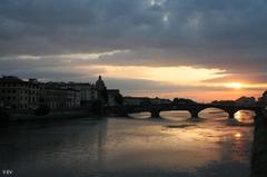 Cityscape of Florence at 0EV in an HDR sequence