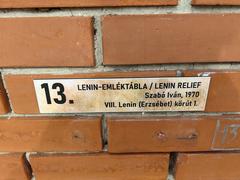 Budapest Memento Park Lenin relief