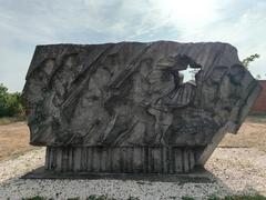 Budapest Memento Park war memorial to the Buda volunteers regiment