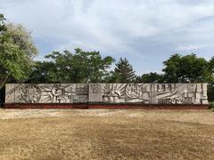 Memorial to the heroes of people's power in Memento Park, Budapest