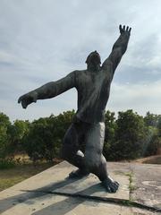 Budapest Memento Park monument to the martyrs of the counter-revolution