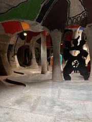 Amdavad ni Gufa underground art gallery in Ahmedabad