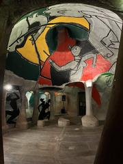 Amdavad ni Gufa underground art gallery in Ahmedabad, India