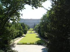 Campo del Moro garden in Madrid with Versailles style layout